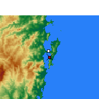 Nearby Forecast Locations - Florianópolis - Harita