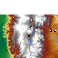 Nearby Forecast Locations - Riobamba - Harita