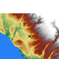 Nearby Forecast Locations - Nazca - Harita