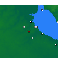 Nearby Forecast Locations - Morón - Harita