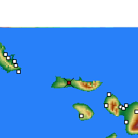 Nearby Forecast Locations - Molokai - Harita
