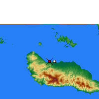 Nearby Forecast Locations - Honiara - Harita