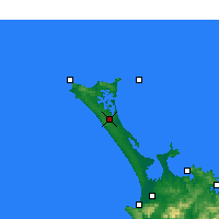 Nearby Forecast Locations - Te Kao - Harita