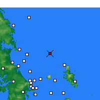 Nearby Forecast Locations - Mokohinau - Harita