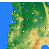 Nearby Forecast Locations - Ōtorohanga - Harita