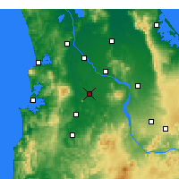 Nearby Forecast Locations - Te Awamutu - Harita