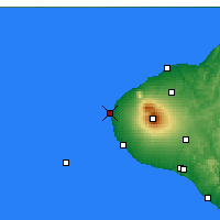 Nearby Forecast Locations - Cape Egmont - Harita
