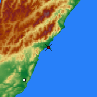 Nearby Forecast Locations - Kaikoura - Harita