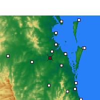 Nearby Forecast Locations - Archerfield - Harita