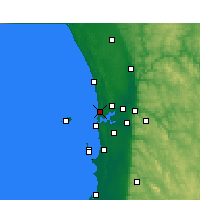 Nearby Forecast Locations - Swanbourne - Harita