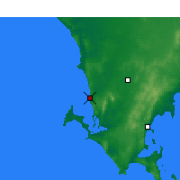 Nearby Forecast Locations - Coles Point - Harita