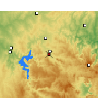Nearby Forecast Locations - Mudgee - Harita