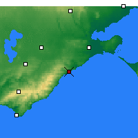 Nearby Forecast Locations - Aireys Inlet - Harita