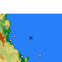 Nearby Forecast Locations - Norman Reef - Harita