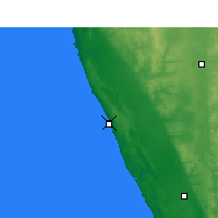 Nearby Forecast Locations - Lancelin - Harita
