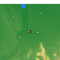 Nearby Forecast Locations - Horsham - Harita