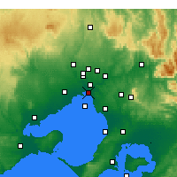 Nearby Forecast Locations - St Kilda (Melbourne) - Harita