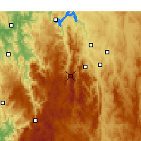 Nearby Forecast Locations - Mount Ginini - Harita