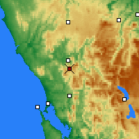 Nearby Forecast Locations - Mount Read - Harita