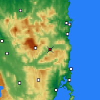 Nearby Forecast Locations - Fingal - Harita