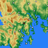 Nearby Forecast Locations - Grove - Harita