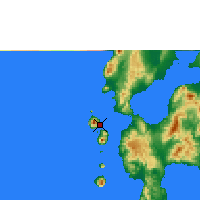 Nearby Forecast Locations - Ternate - Harita