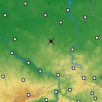 Nearby Forecast Locations - Kamenz - Harita