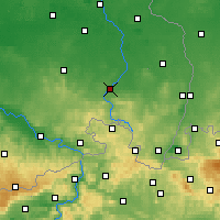 Nearby Forecast Locations - Bautzen - Harita