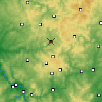 Nearby Forecast Locations - Siegen - Harita