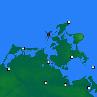 Nearby Forecast Locations - Hiddensee - Harita