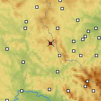 Nearby Forecast Locations - Schönsee - Harita