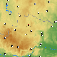 Nearby Forecast Locations - Waidhofen an der Thaya - Harita