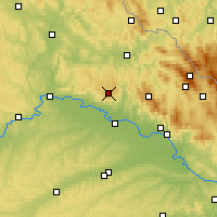 Nearby Forecast Locations - Wiesenfelden - Harita