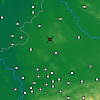 Nearby Forecast Locations - Coesfeld - Harita