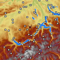 Nearby Forecast Locations - Entlebuch - Harita