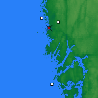 Nearby Forecast Locations - Fjällbacka - Harita
