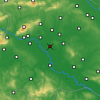 Nearby Forecast Locations - Ivanić-Grad - Harita