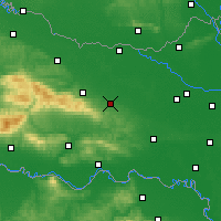 Nearby Forecast Locations - Našice - Harita