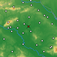 Nearby Forecast Locations - Dubrava - Harita