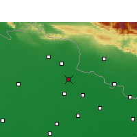 Nearby Forecast Locations - Chanpatia - Harita