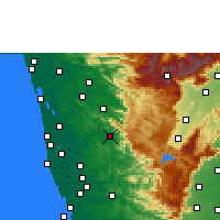 Nearby Forecast Locations - Erattupetta - Harita