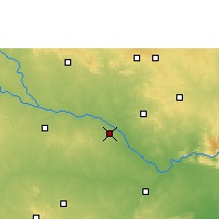 Nearby Forecast Locations - Gadwal - Harita