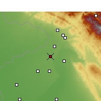 Nearby Forecast Locations - Gurdaspur - Harita