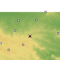 Nearby Forecast Locations - Mangrulpir - Harita