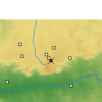 Nearby Forecast Locations - Mhow - Harita