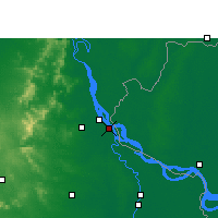 Nearby Forecast Locations - Paschim Punropara - Harita