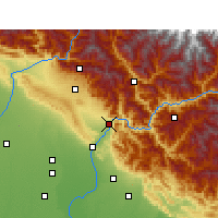 Nearby Forecast Locations - Rishikesh - Harita