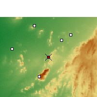 Nearby Forecast Locations - Sirohi - Harita