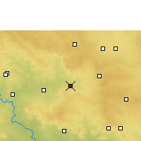 Nearby Forecast Locations - Tandur - Harita