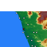 Nearby Forecast Locations - Tirur - Harita